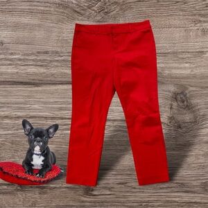 Old Navy Pixie Ankle Red Pants